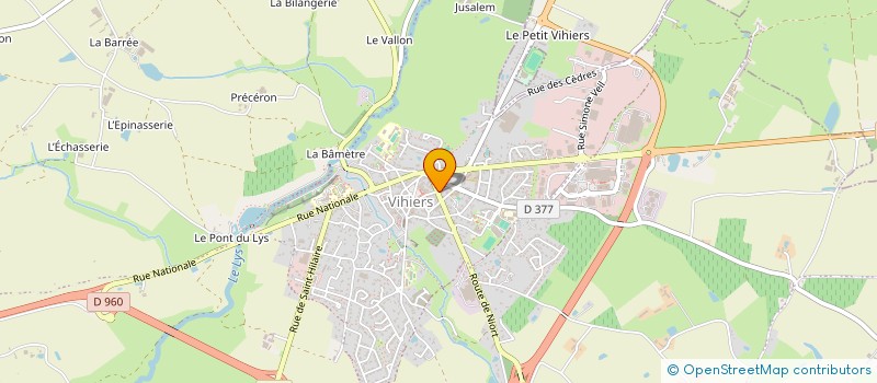 localisation de l'entreprise HAPI CONSEIL à LYS-HAUT-LAYON