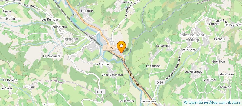 localisation de l'entreprise HAPI (HOSPITAL AUTOMATION PERFORMANCE INTEGRATION)  TERNAND