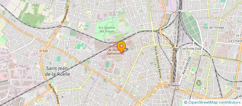 localisation de l'entreprise HAPIER à ORLEANS