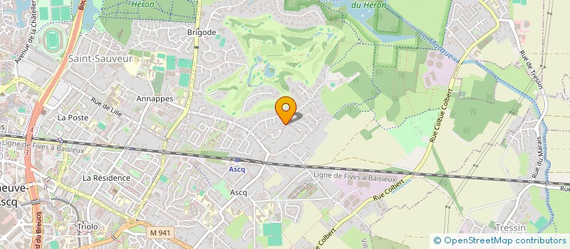 localisation de l'entreprise HAPII à VILLENEUVE-D'ASCQ