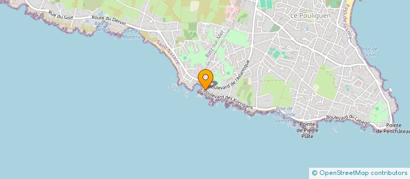 localisation de l'entreprise HAPIMO  LE POULIGUEN