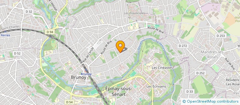localisation de l'entreprise HAPIPO à BRUNOY
