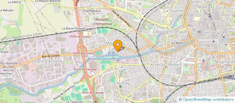 localisation de l'entreprise HAPLOIDE  RENNES