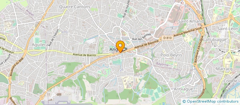 localisation de l'entreprise HAPLOIDE à ANGLET