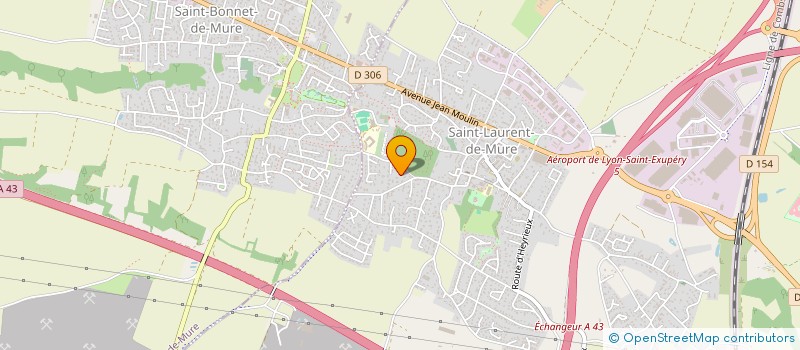 localisation de l'entreprise HAPP'IMMO  SAINT-LAURENT-DE-MURE