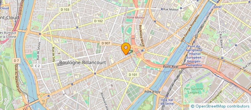 localisation de l'entreprise HAPPENING PRODUCTIONS à BOULOGNE-BILLANCOURT