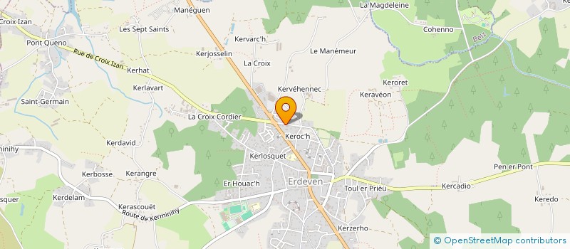 localisation de l'entreprise HAPPIGAIDO & CO à AURAY