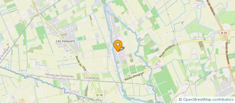 localisation de l'entreprise HAPPINESS BLOOMS  PERNES-LES-FONTAINES