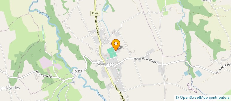 localisation de l'entreprise HAPPINESS COMPANY  SEVIGNACQ