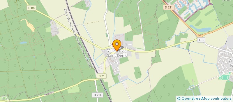 localisation de l'entreprise HAPPINESS ET NOIX DE COCO  VILLENEUVE-SAINT-DENIS
