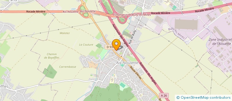 localisation de l'entreprise HAPPINESS KEYS  AIX-NOULETTE