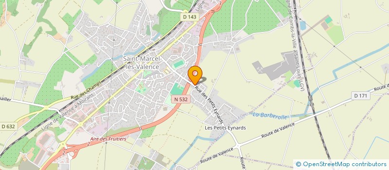 localisation de l'entreprise HAPPINESS SERVICES  SAINT-MARCEL-LES-VALENCE