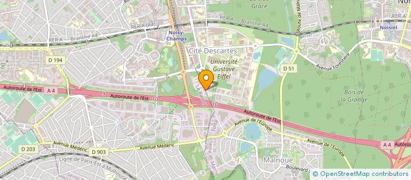 localisation de l'entreprise HAPPLAINCOURT à CHAMPS-SUR-MARNE