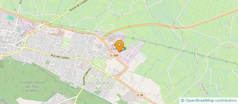 localisation de l'entreprise HAPPY à SAINT-JEAN-DE-MONTS
