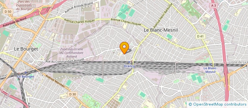 localisation de l'entreprise HAPPY  LA COURNEUVE