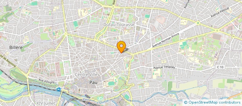 localisation de l'entreprise HAPPY à PAU