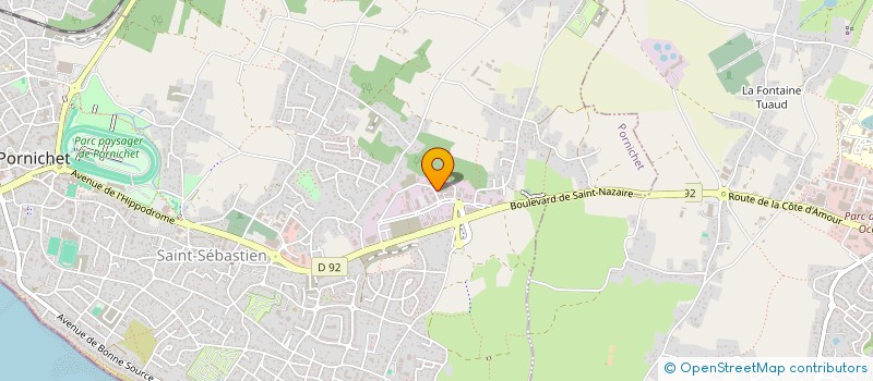 localisation de l'entreprise HAPPY à PORNICHET