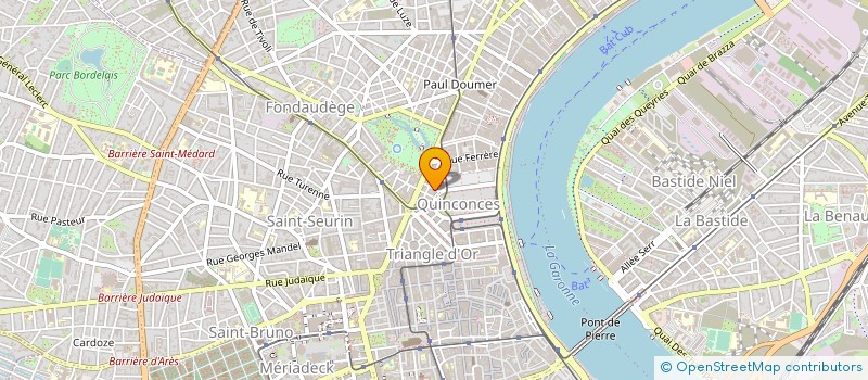 localisation de l'entreprise HAPPY AGENCY à BORDEAUX