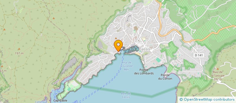 localisation de l'entreprise HAPPY ALGUE à CASSIS
