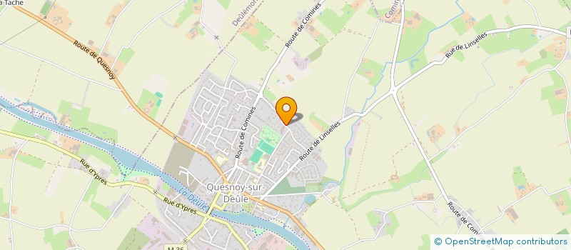 localisation de l'entreprise HAPPY AND COSY à QUESNOY-SUR-DEULE