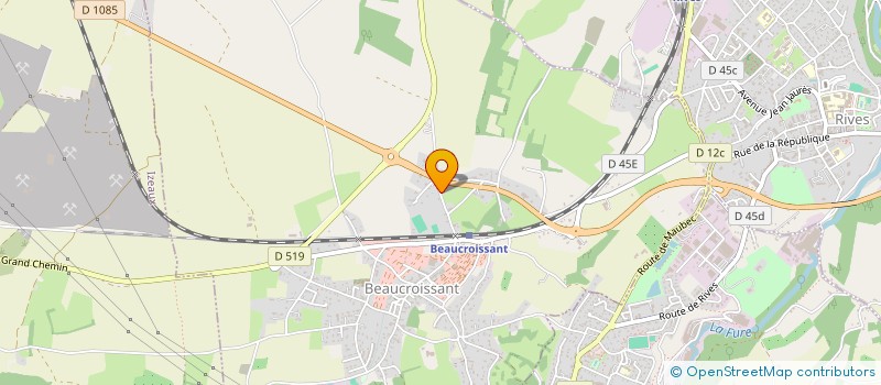 localisation de l'entreprise HAPPY ASSUR  BEAUCROISSANT