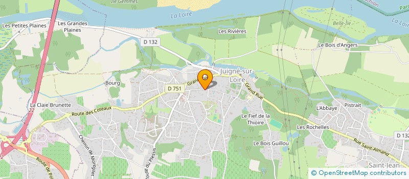 localisation de l'entreprise HAPPY BENJI : EN AVANT, MARCHE !  LES GARENNES SUR LOIRE