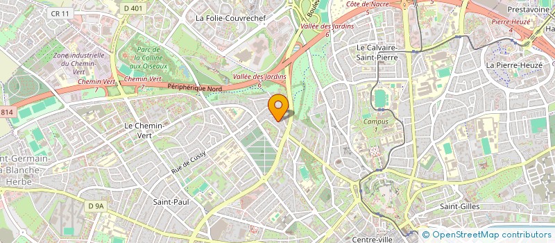 localisation de l'entreprise HAPPY BOOMERS à CAEN