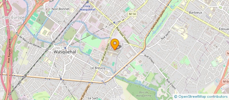 localisation de l'entreprise HAPPY BOUM à VILLENEUVE-D'ASCQ