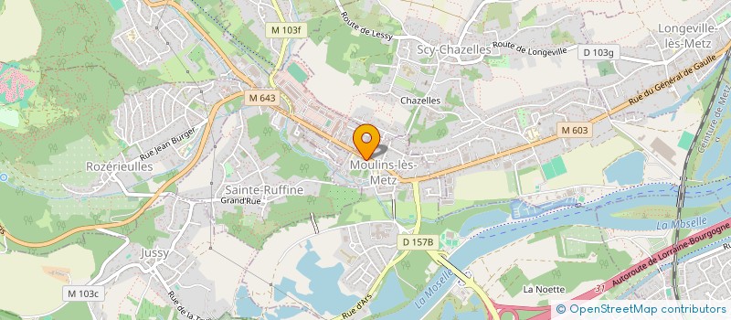 localisation de l'entreprise HAPPY BRAIN  CHATEL-SAINT-GERMAIN