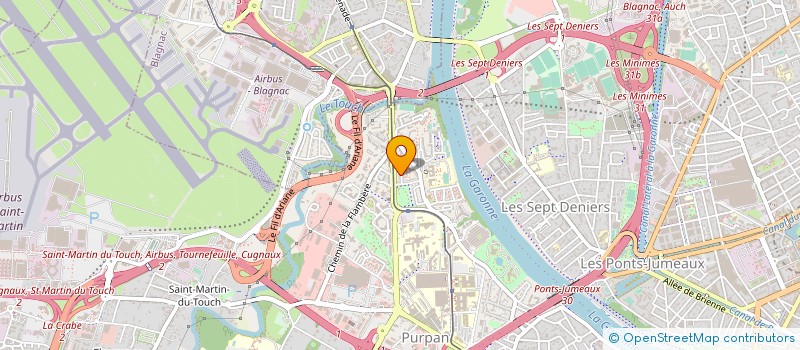 localisation de l'entreprise HAPPY CAB à TOULOUSE