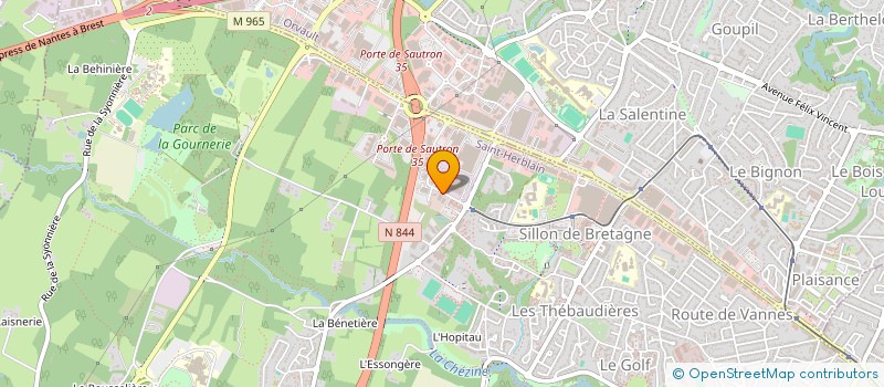 localisation de l'entreprise HAPPY CARS  SAINT-HERBLAIN