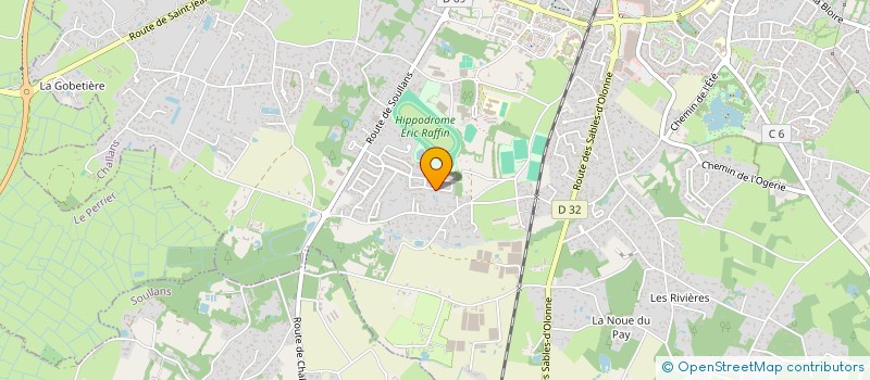 localisation de l'entreprise HAPPY CLAQ 85 à CHALLANS