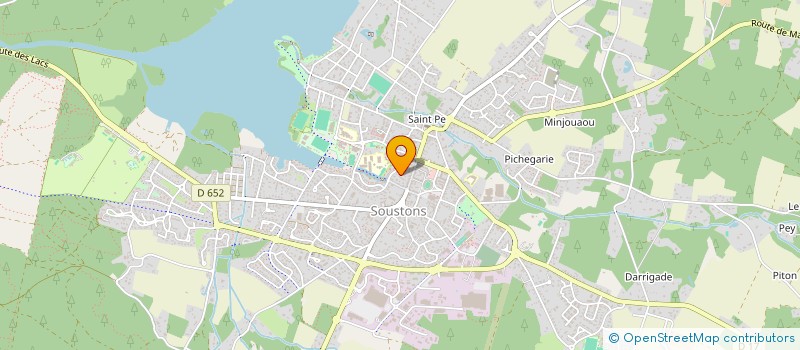 localisation de l'entreprise HAPPY CONDUITE  SOUSTONS