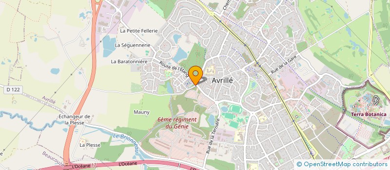 localisation de l'entreprise HAPPY CRECHE à AVRILLE