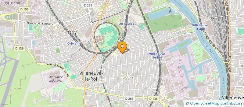 localisation de l'entreprise HAPPY CREW KIDS  VILLENEUVE-LE-ROI