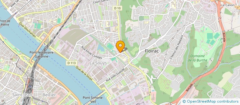 localisation de l'entreprise HAPPY DAY à FLOIRAC