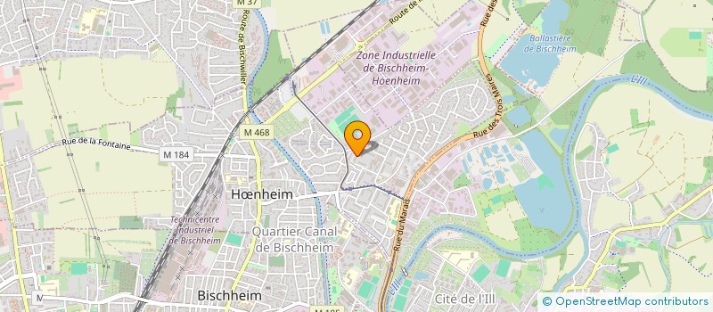 localisation de l'entreprise HAPPY DAY'S LINEDANCER'S  HNHEIM