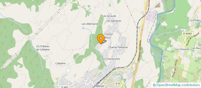 localisation de l'entreprise HAPPY DAYS  CROTS