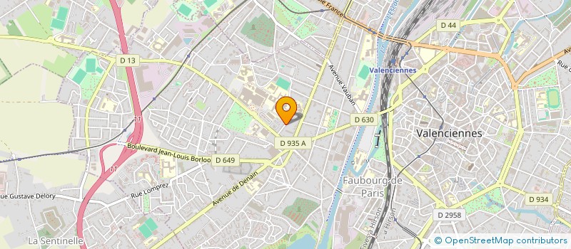 localisation de l'entreprise HAPPY DAYS CAPITAL  VALENCIENNES