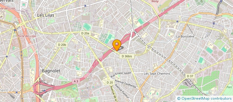 localisation de l'entreprise HAPPY DAYS CONSEIL à MONTREUIL