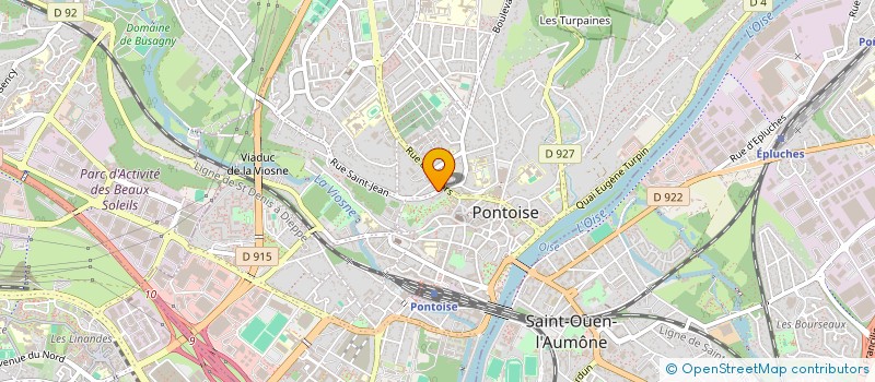 localisation de l'entreprise HAPPY DONUTS  PONTOISE