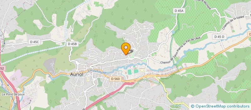 localisation de l'entreprise HAPPY DRIVERS SERVICES  AURIOL