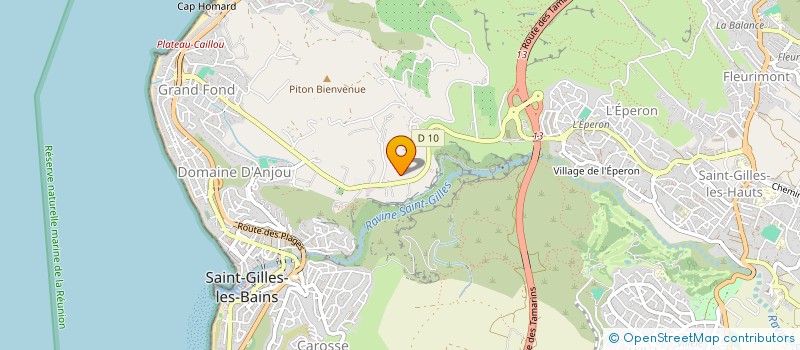 localisation de l'entreprise HAPPY END RAM  SAINT-PAUL