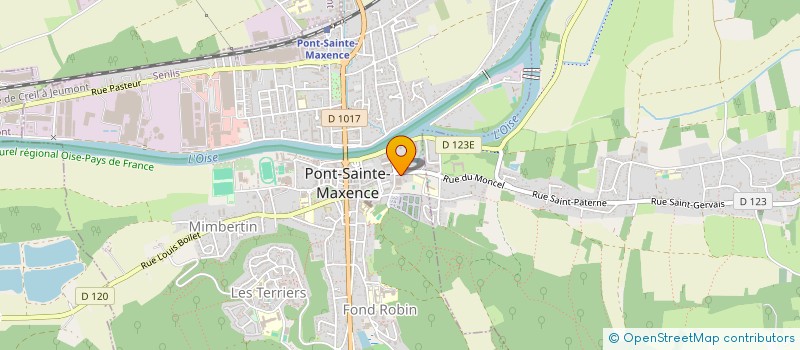 localisation de l'entreprise HAPPY EVENT  PONT-SAINTE-MAXENCE