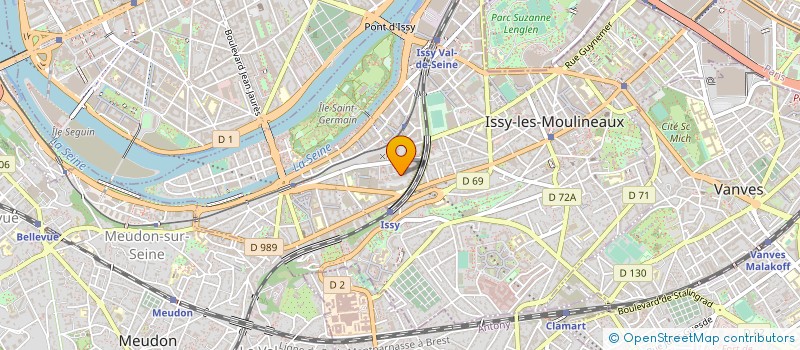 localisation de l'entreprise HAPPY EXPLOITATION à ISSY-LES-MOULINEAUX