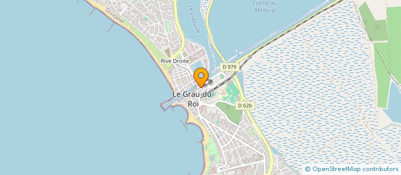 localisation de l'entreprise HAPPY FACE  LE GRAU-DU-ROI