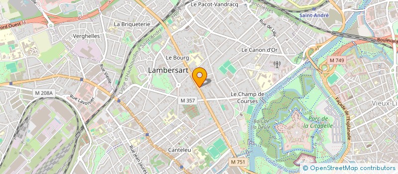 localisation de l'entreprise HAPPY FAMILY à LAMBERSART