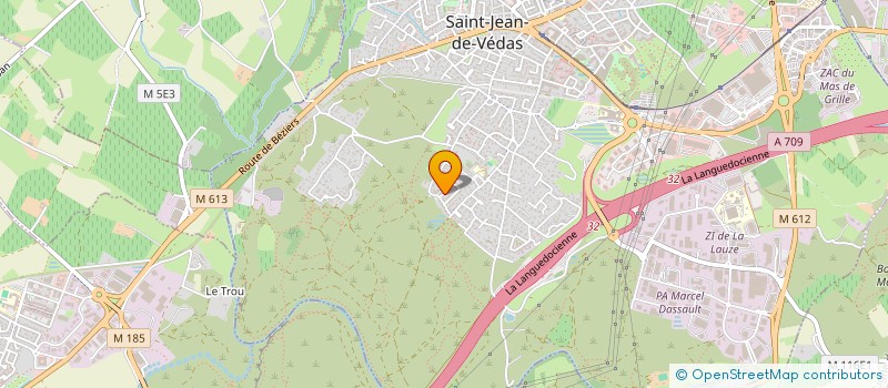 localisation de l'entreprise HAPPY FAMILY  SAINT-JEAN-DE-VEDAS