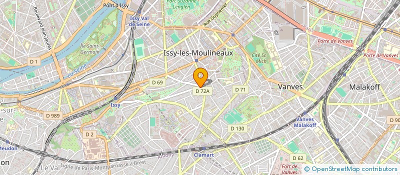 localisation de l'entreprise HAPPY FAMILY 92 à ISSY-LES-MOULINEAUX