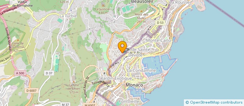 localisation de l'entreprise HAPPY FAMILY  BEAUSOLEIL